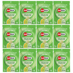 SaltStick Electrolyte FastChews lemon-lime tablets close-up for quick hydration.