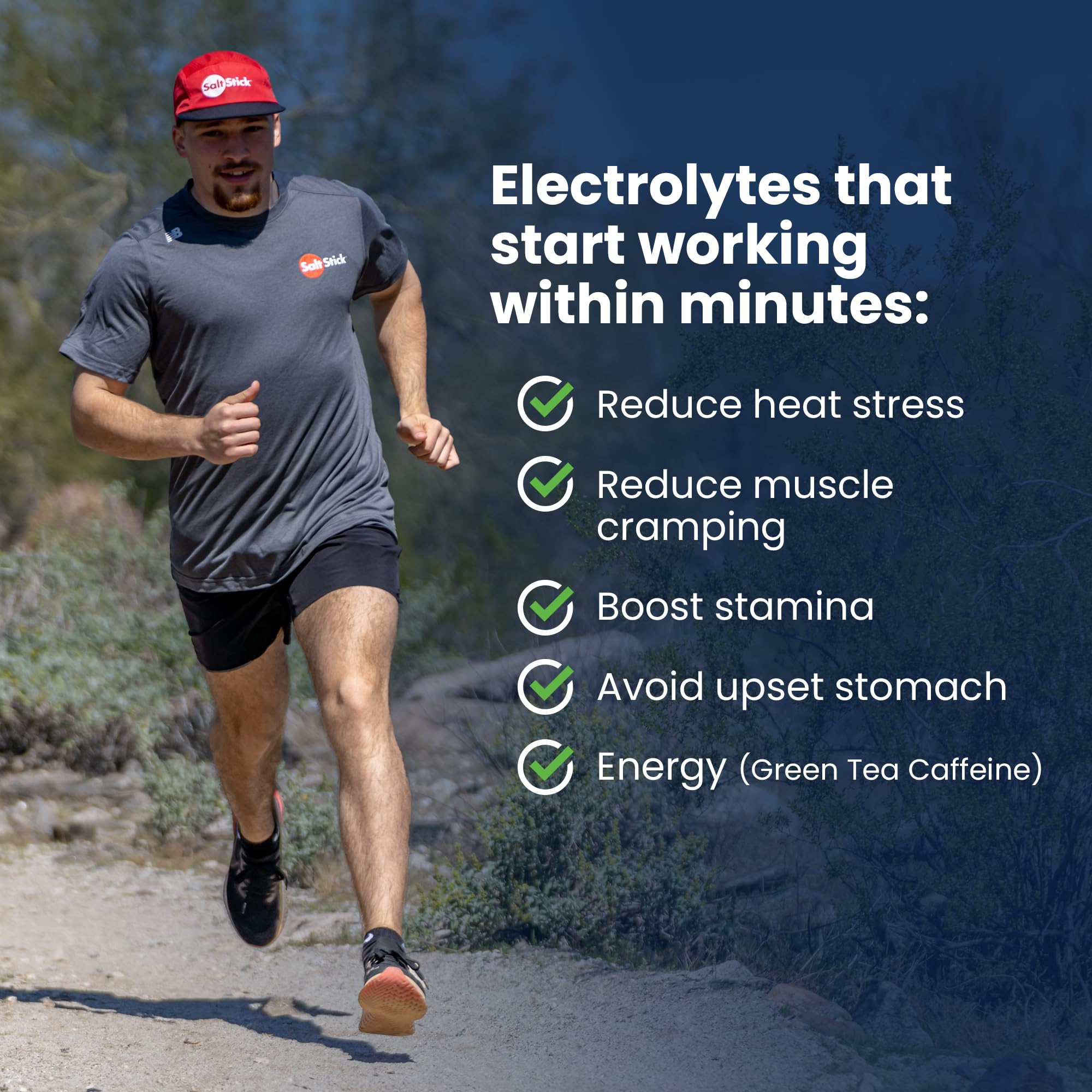 SaltStick FastChews caffeine energy Citrus Burst with green tea caffeine for an extra boost.