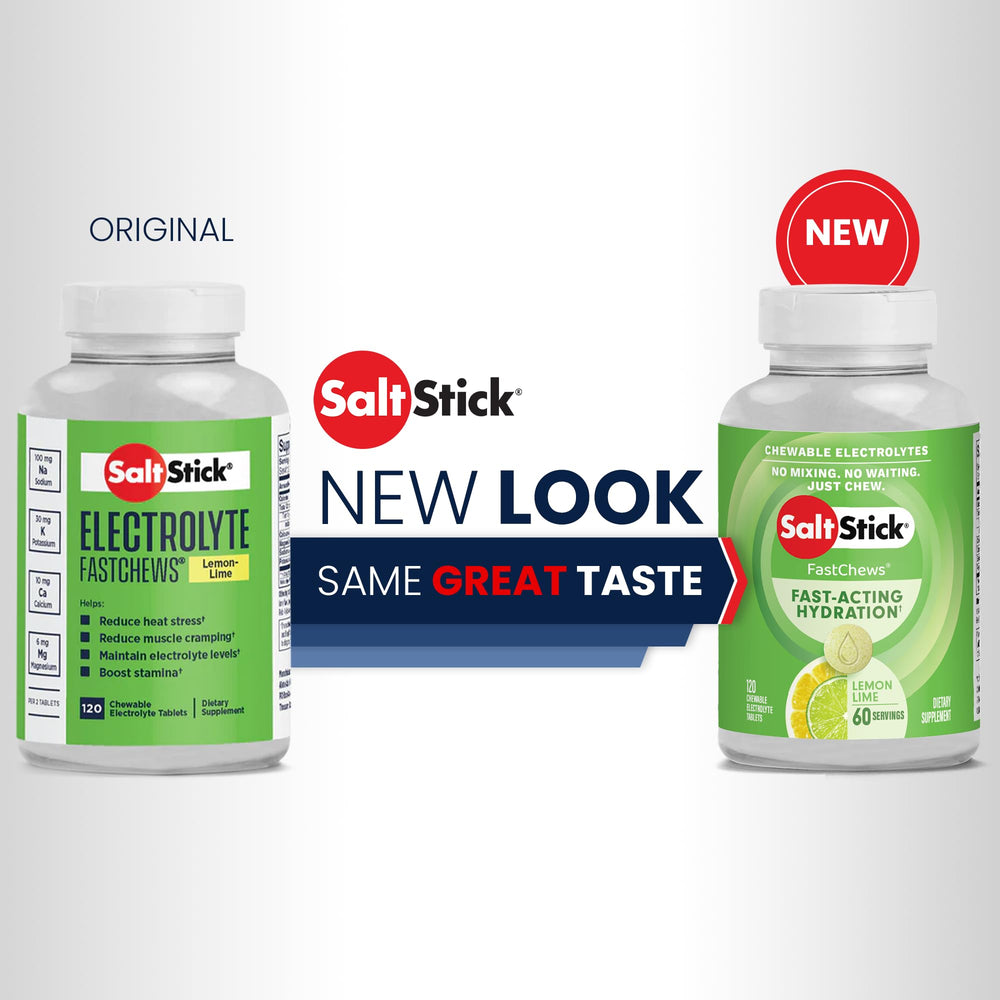 SaltStick FastChews no artificial colors label signals clean nutrition.