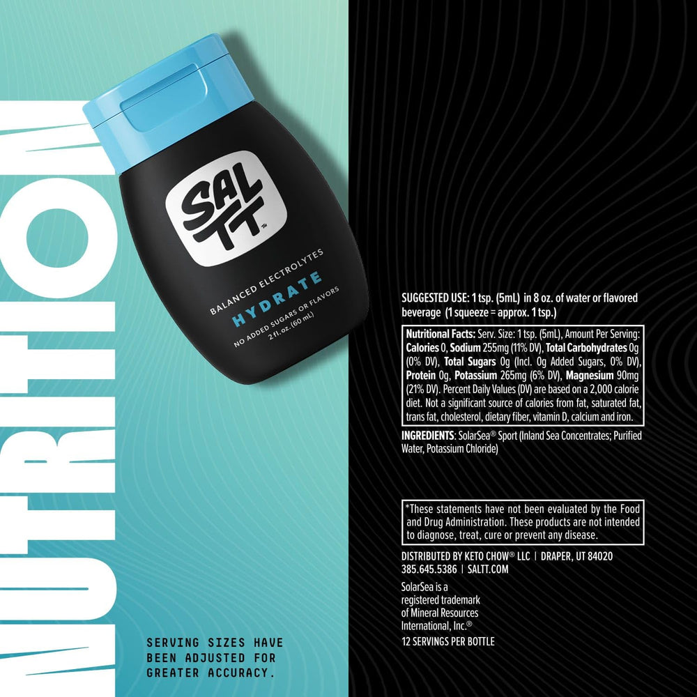 SALTT Hydrate at the gym supporting hydration during training