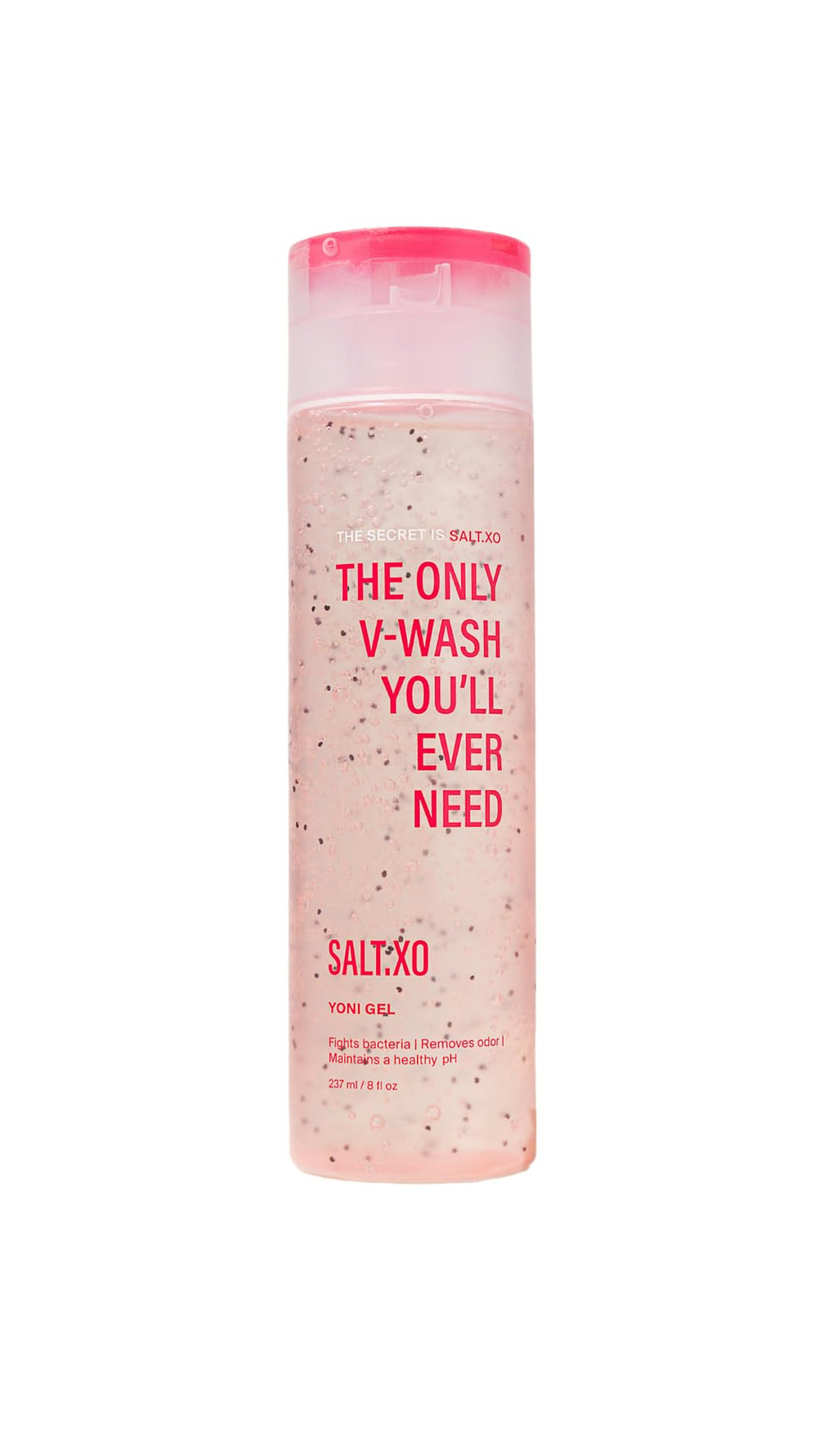 SALT.XO ph-balancing yoni gel wash bottle for gentle daily cleanse