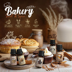 Salubrito Bakery Fragrance Oil Chocolate Cupcake: rich bakery scent for candles and diffusers