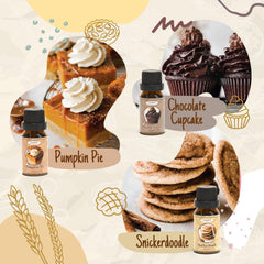 Salubrito Bakery Fragrance Oil Snickerdoodle: inviting cookies aroma for soaps and diffusers