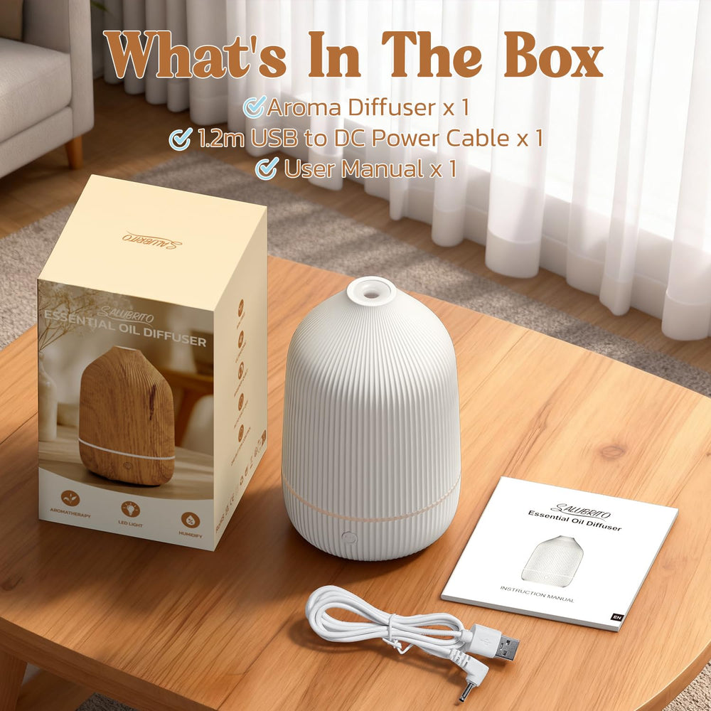 Salubrito diffuser cleaning-friendly design with removable cap