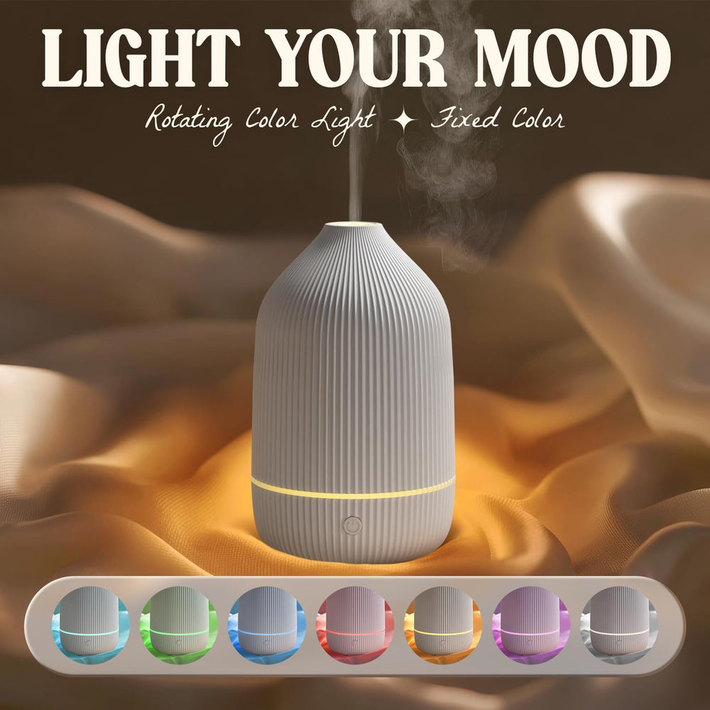 Salubrito diffuser compact side view ideal for desk setups
