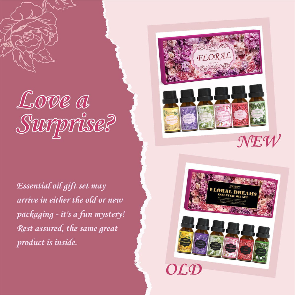 Salubrito Cherry Blossom oil provides soft spring-like aroma for diffusers