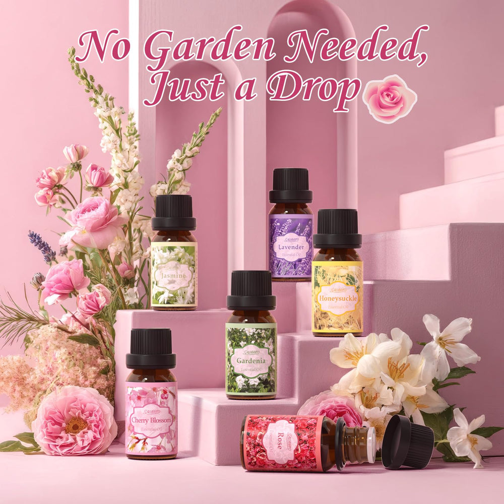 Salubrito diffuser usage image demonstrates easy drops for fragrant rooms