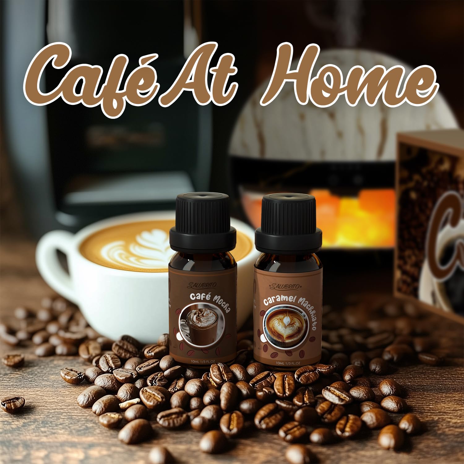 Salubrito french vanilla coffee oil enhances cozy spaces and rituals