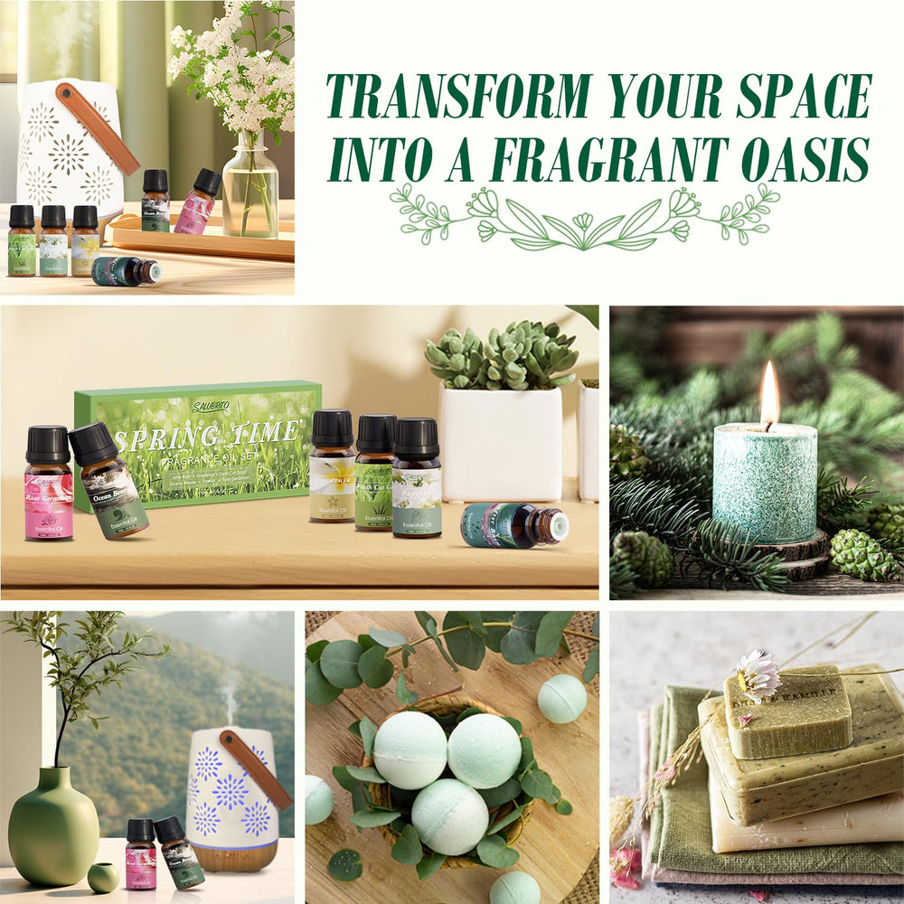 Salubrito fresh cut grass oil invites spring freshness for blends