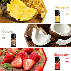 Salubrito pineapple fragrance oil bottle for mood uplifting diffusions