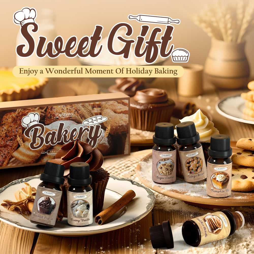 Salubrito Gift Packaging for Bakery Oils: premium presentation for gifting