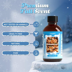 Salubrito Gingerbread essential oil used in DIY candles