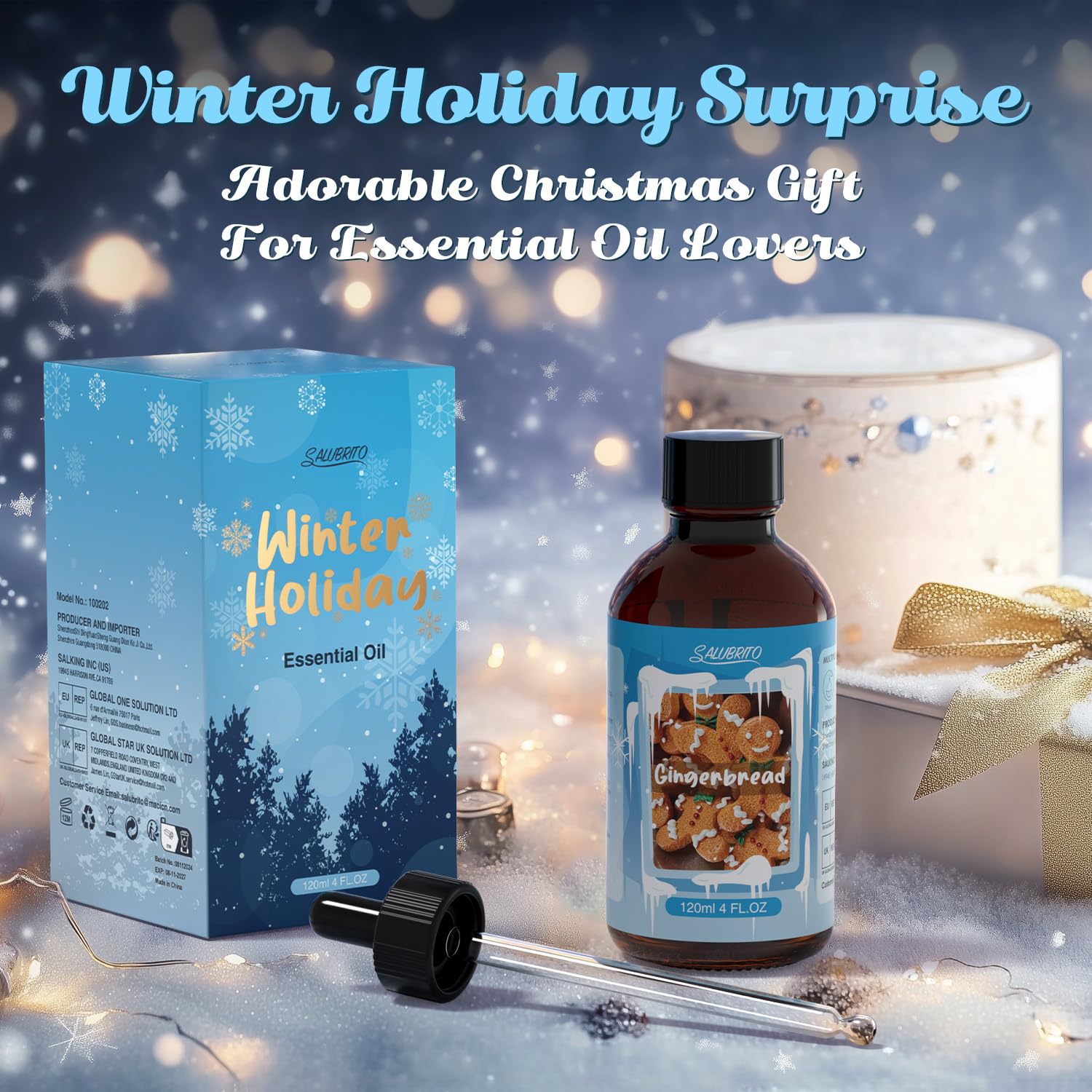 Salubrito Gingerbread gift-ready packaging appeals to shoppers