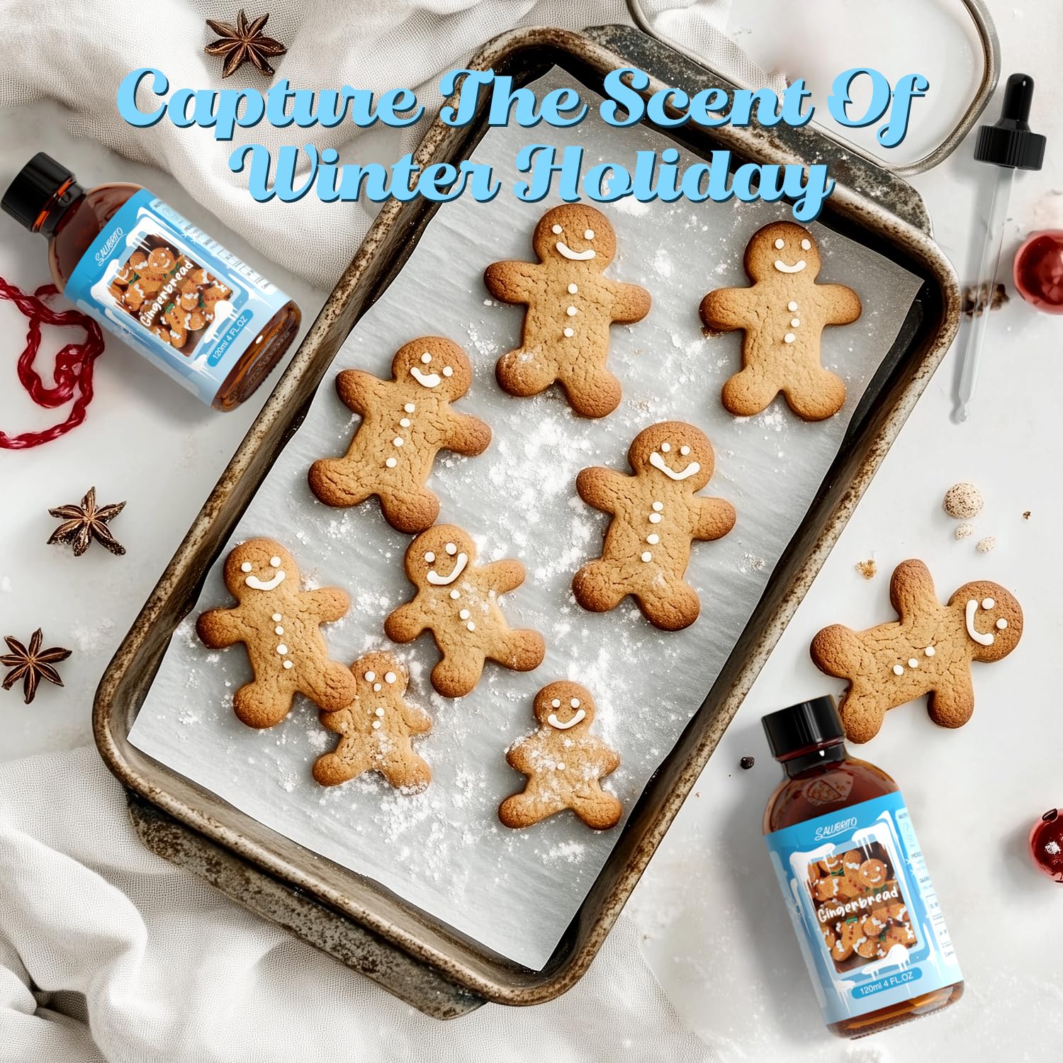 Salubrito Gingerbread oil for handmade soaps and bath products