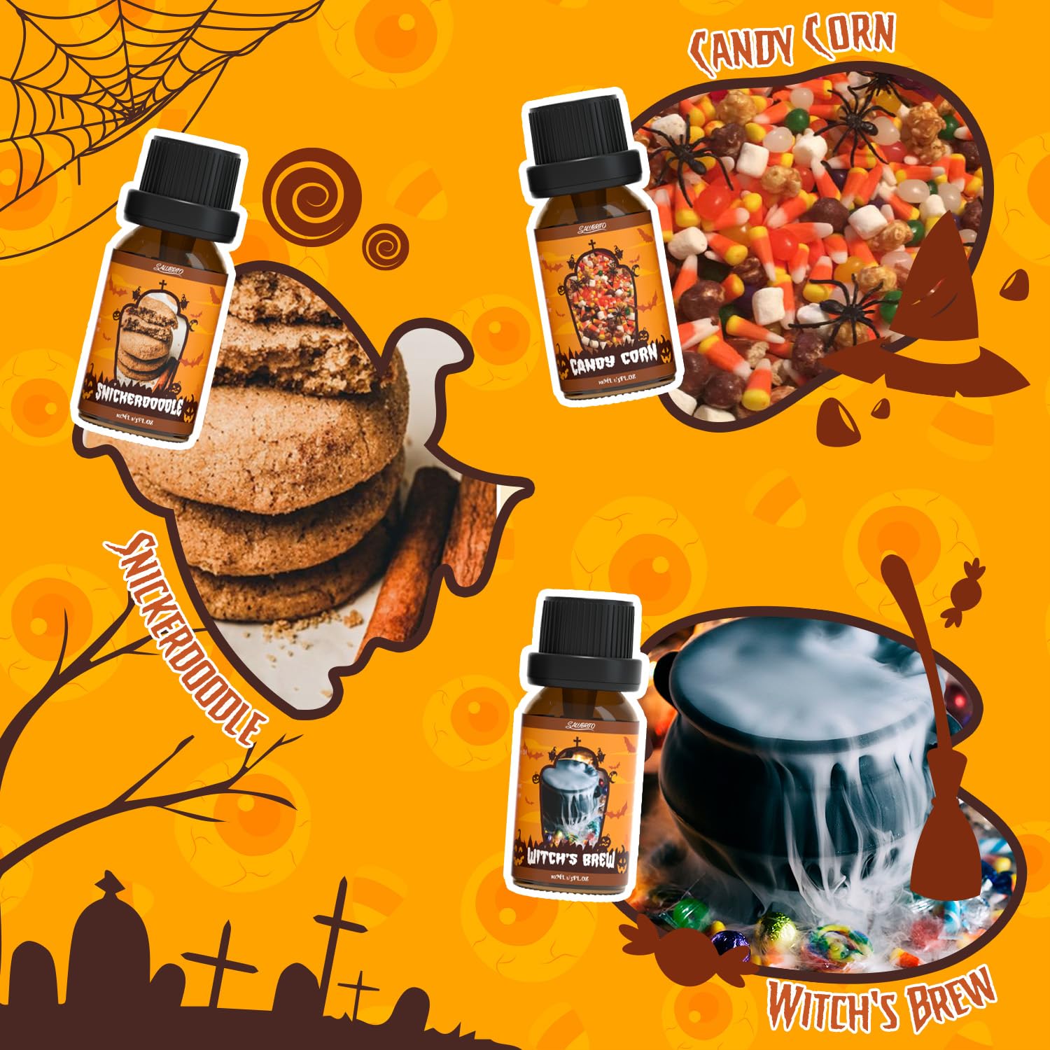 Salubrito caramel apples fragrance oil for warm, sweet notes
