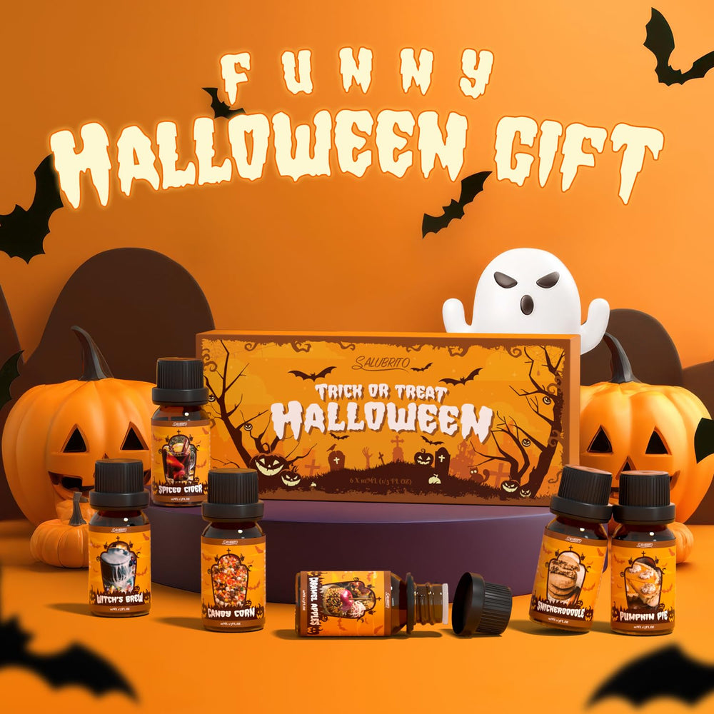 Salubrito Halloween gift pack fragrance oils for creative projects
