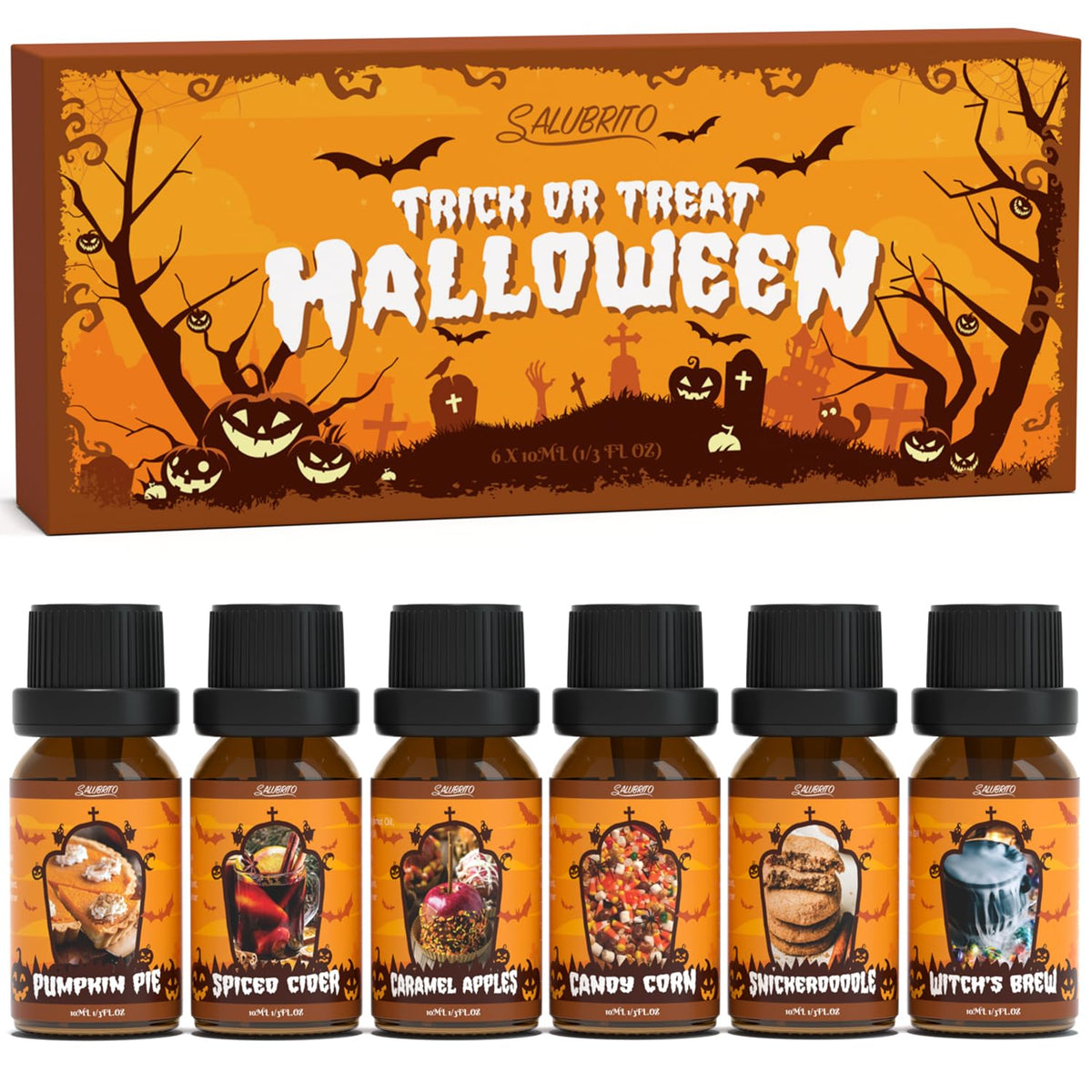 Salubrito pumpkin pie fragrance oil for festive diffuser ambiance