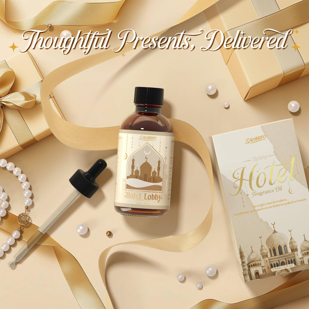 Salubrito Hotel Lobby gift-pack presents a luxurious fragrance option.