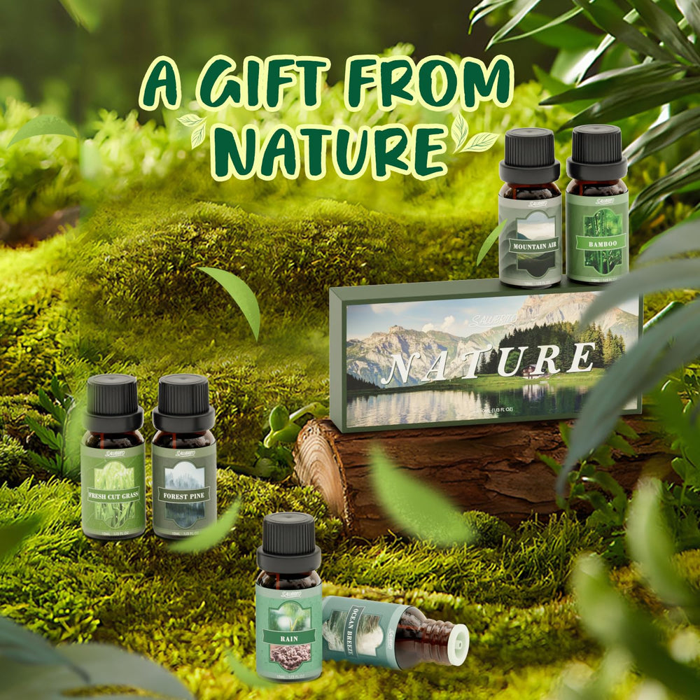 Salubrito Nature Ocean Breeze oil for a crisp coastal scent in any room.