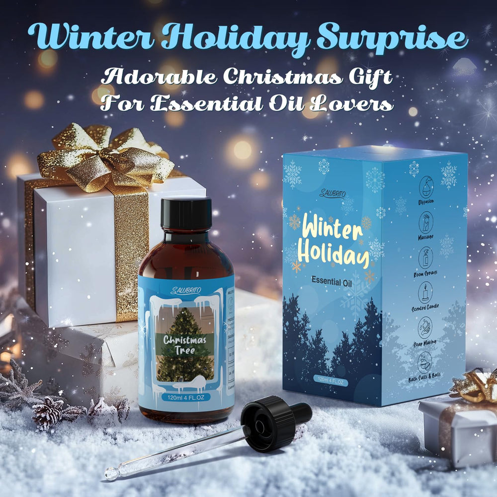 Bath salts or soaps infused with Salubrito oil for seasonal scent.