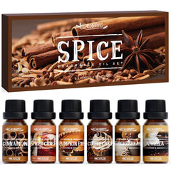 Salubrito Spice Fragrance Oil Cinnamon, warm autumn aroma for diffusers and candles