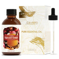 SALUBRITO Spiced Cider Essential Oil, 4 Fl oz – Pure Winter Fragrance for Diffuser & DIY