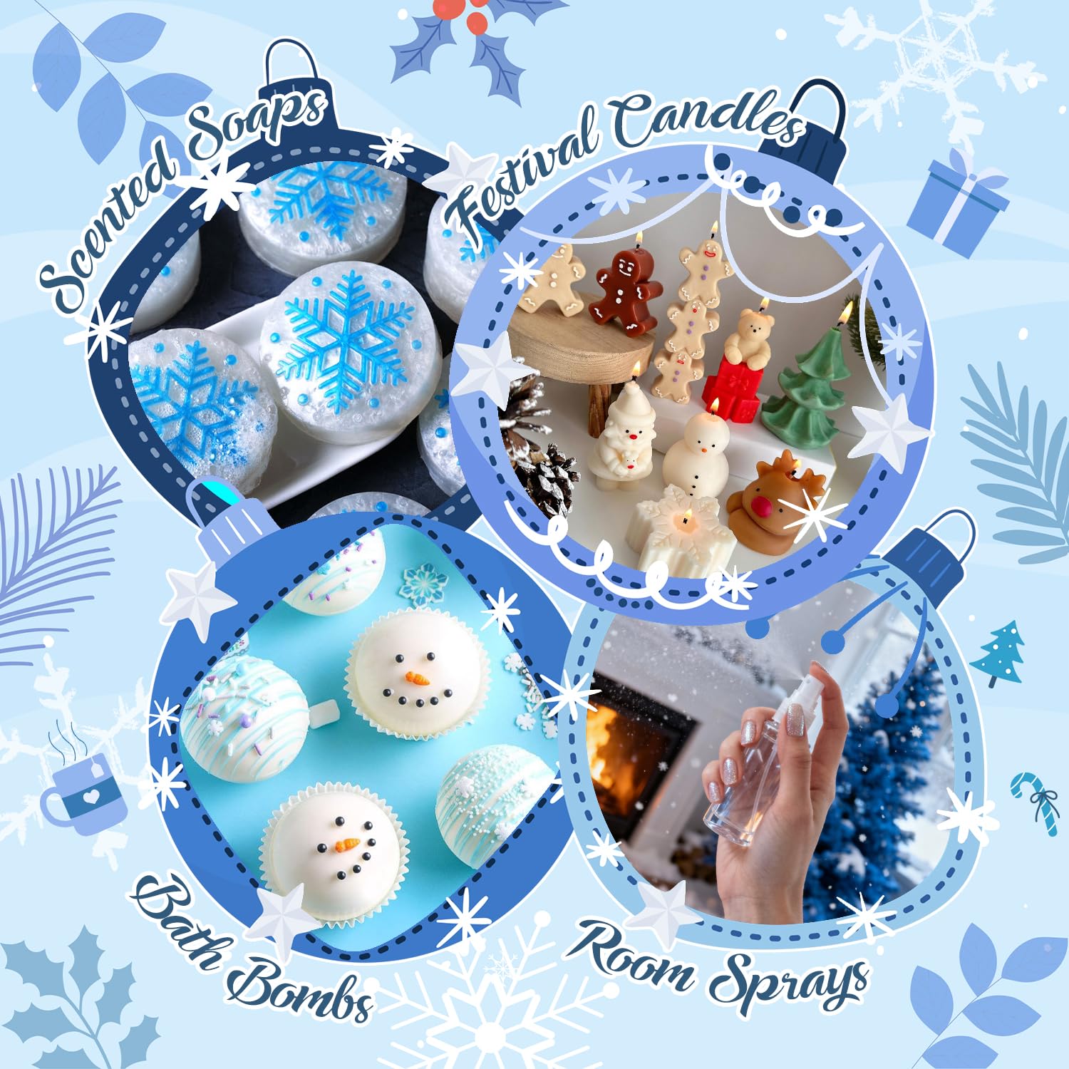 Salubrito sugar cookies fragrance bottle for festive sweetness