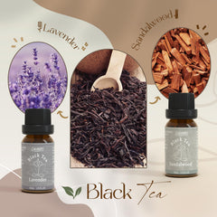 Salubrito Zen black tea lavender bottle ideal for calm evenings