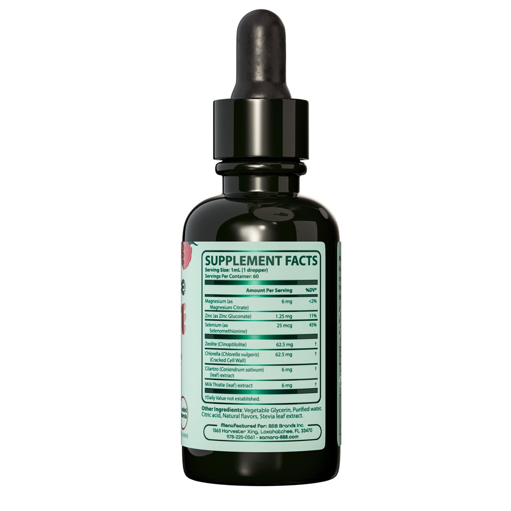 Instruction label with dosage and usage tips.