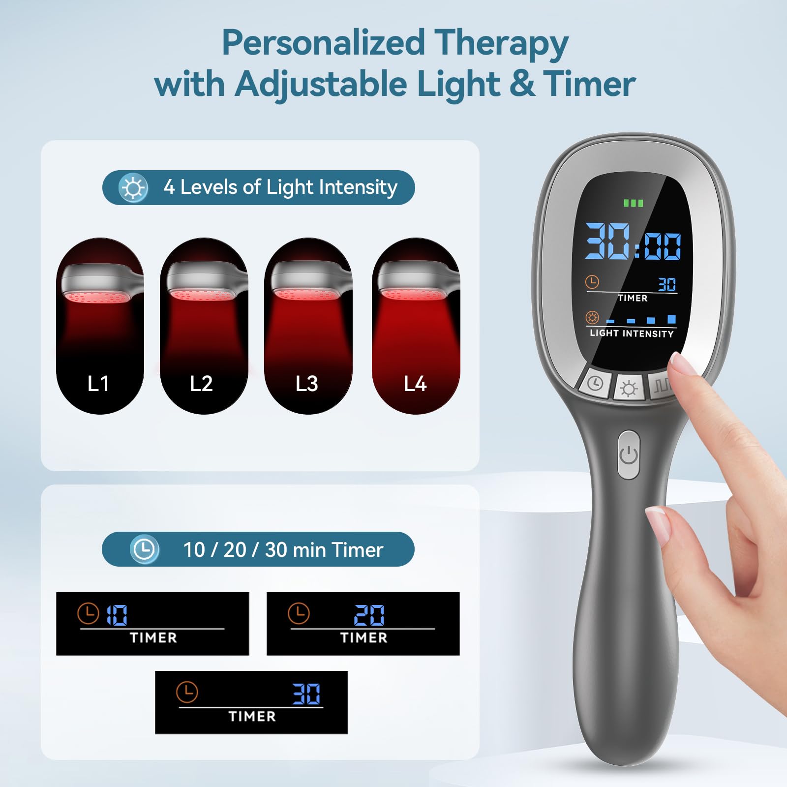 Samatule 2600mAh rechargeable battery supports days of use