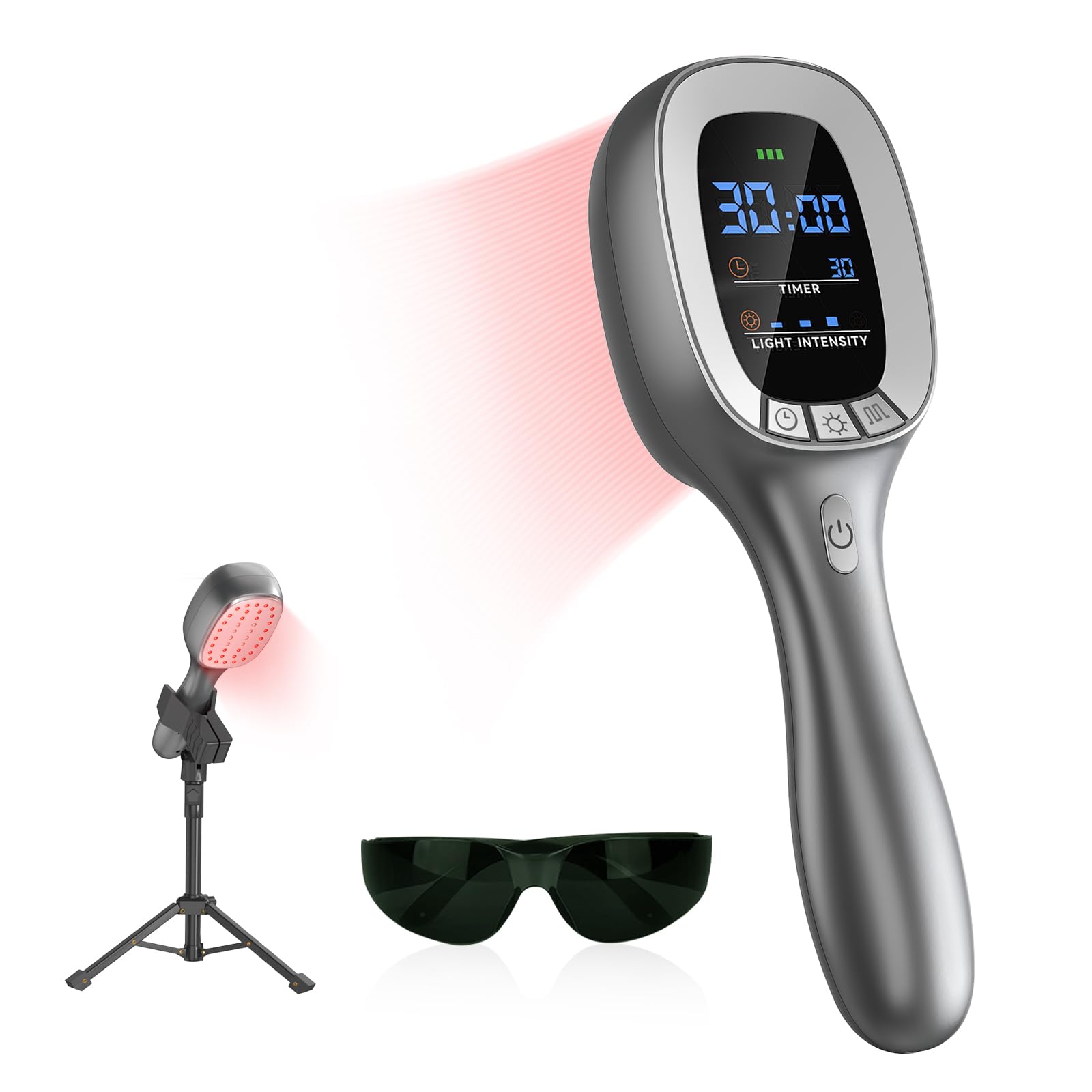 Samatule red-nir wand with stand for hands-free home sessions