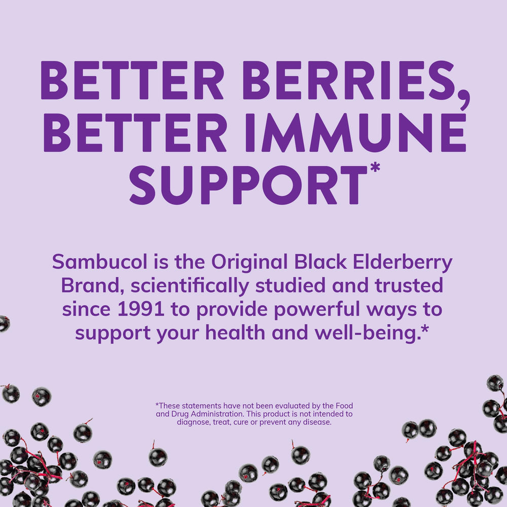 Sambucol tablet for daily use on the go