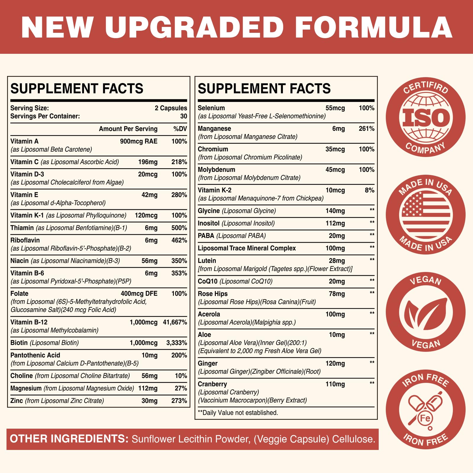 Sambugra small vegan capsules designed for everyday nutrition.