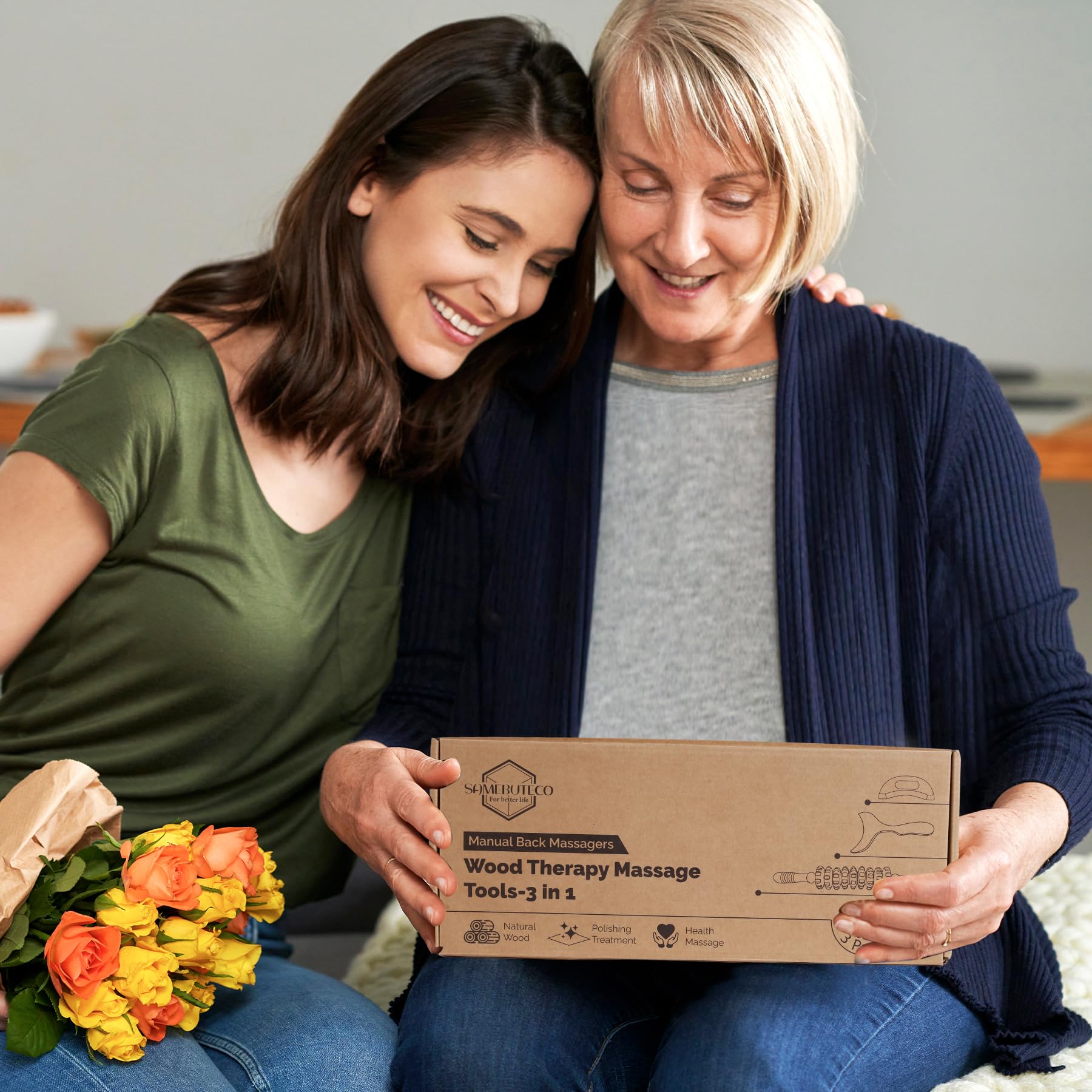 Regalo de bienestar SAMEBUTECO para entusiastas del cuidado personal.