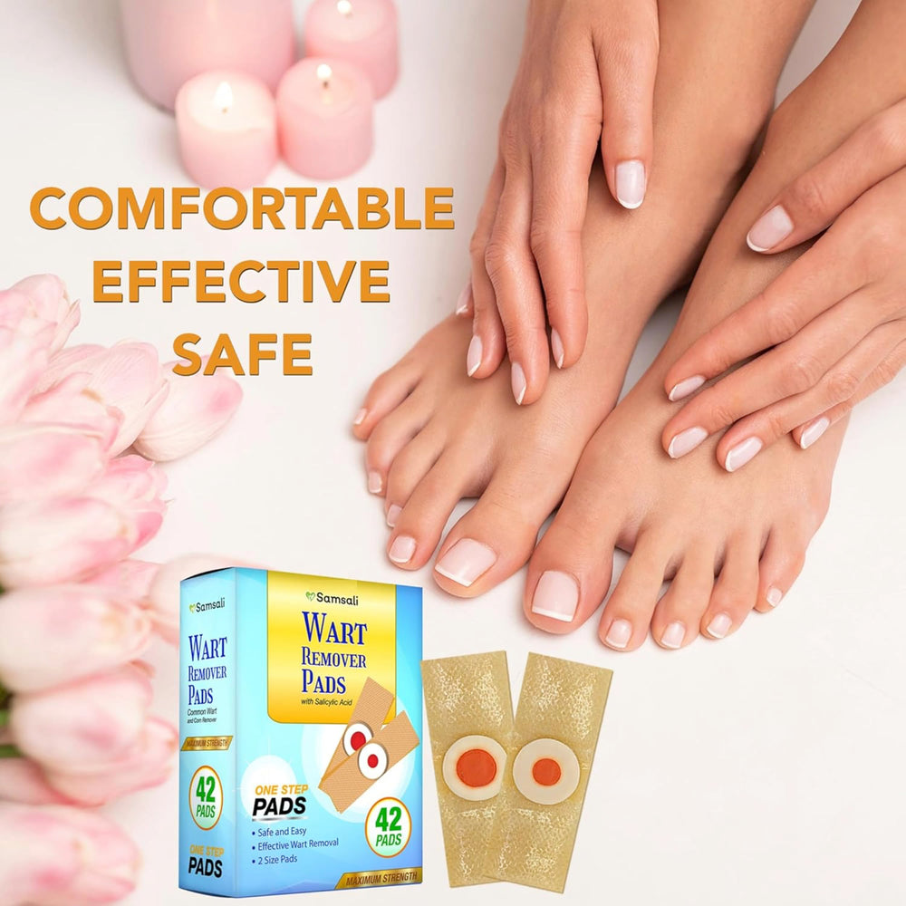Samsali pads suitable for teens and adults for foot care