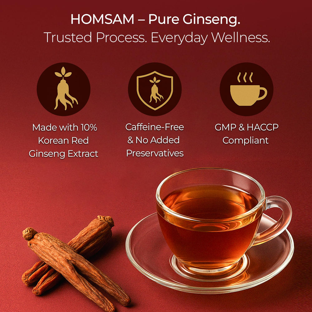 SAMSIDAE amber tea pours, signaling rich flavor.