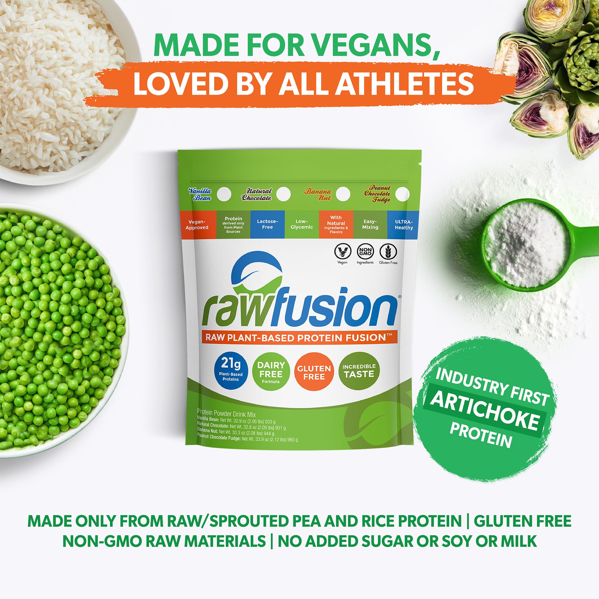 Creamy SAN Rawfusion shake ready to drink or blend into recipes