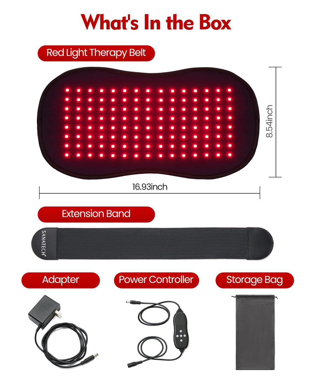 SanaTech controller shows modes for customizable sessions