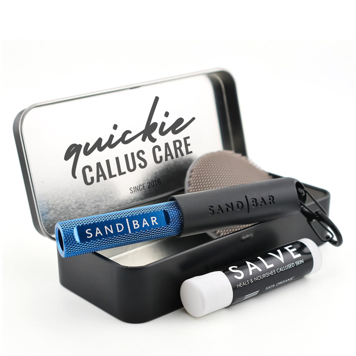 SandBar callus removal file 4-inch in hand for smoother skin maintenance