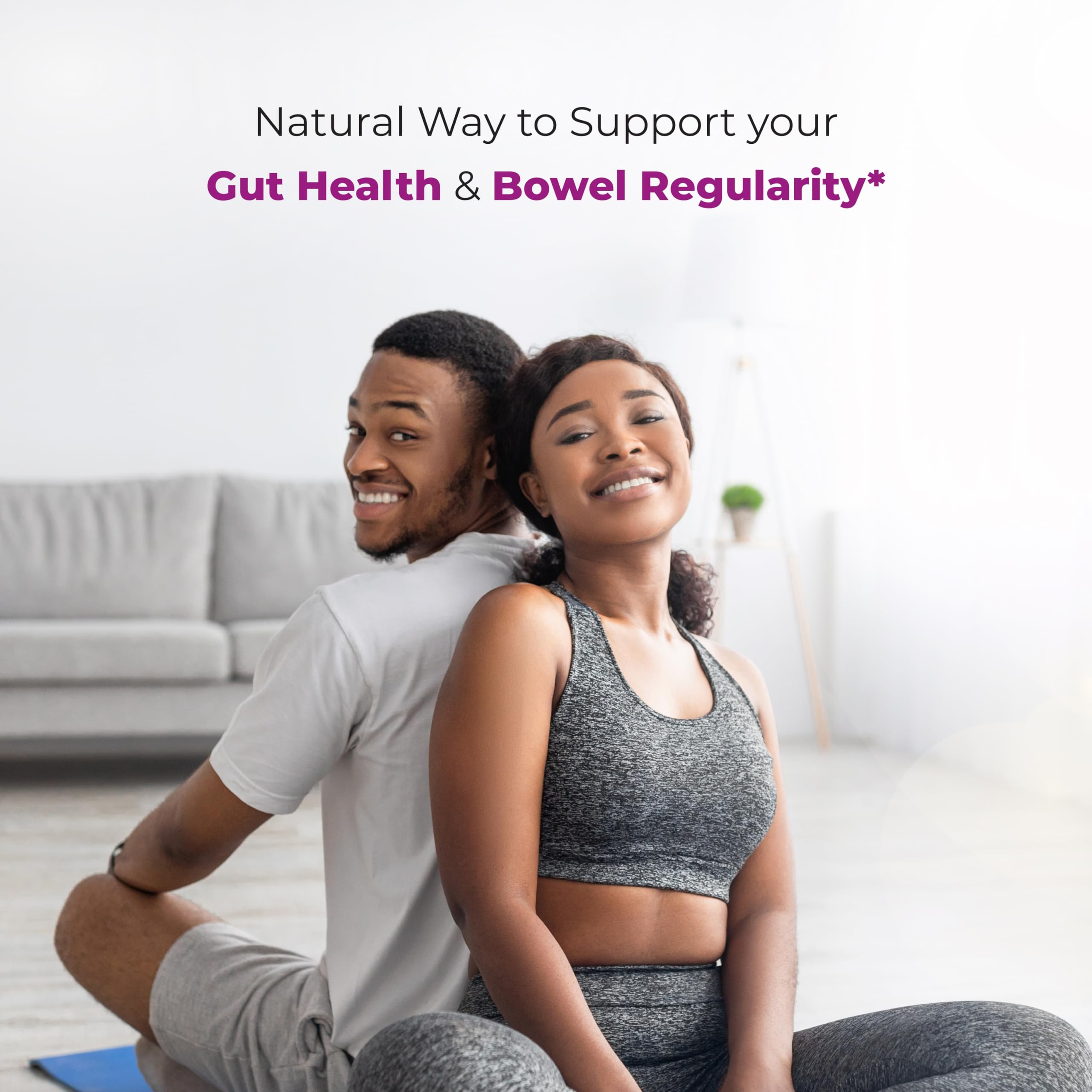 Gluten-free, soy-free and dairy-free badges on packaging for transparency.