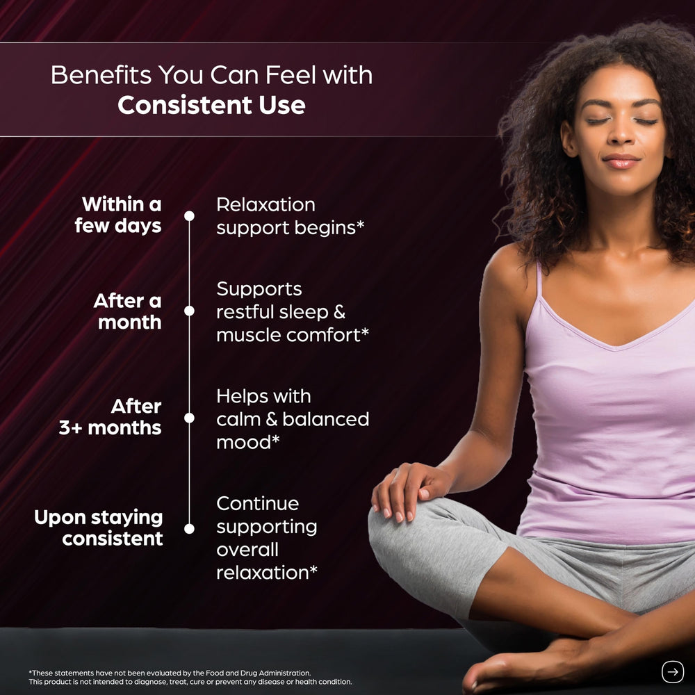 A glass of water with SandhuHerbals Complete Magnesium Complex for daily use