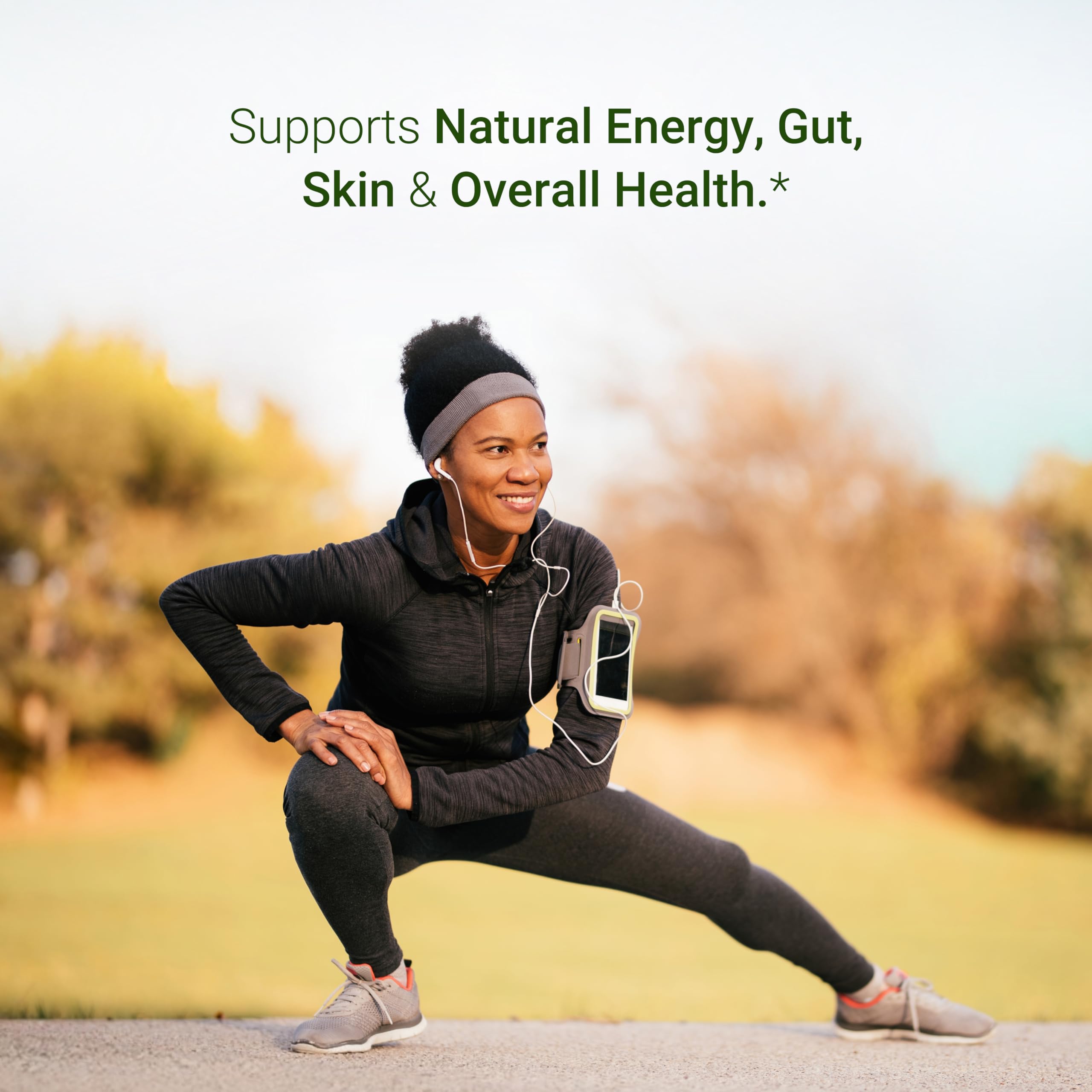 Sandhu Herbals Moringa ingredients panel highlights antioxidants.