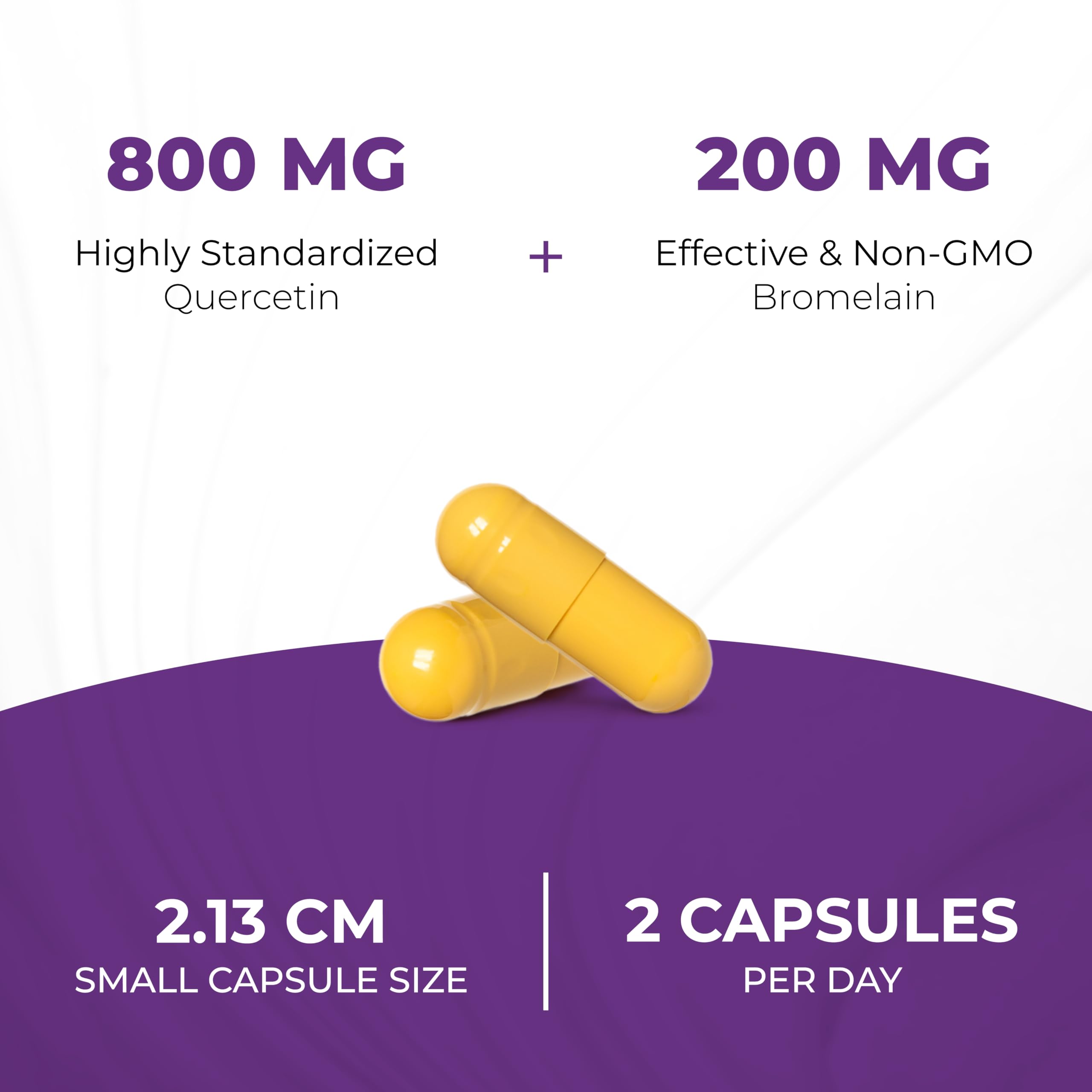Active lifestyle scene with Sandhu's Quercetin with Bromelain on a table.