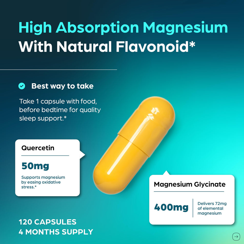 Sandhu's quercetin label emphasizes natural antioxidant support.