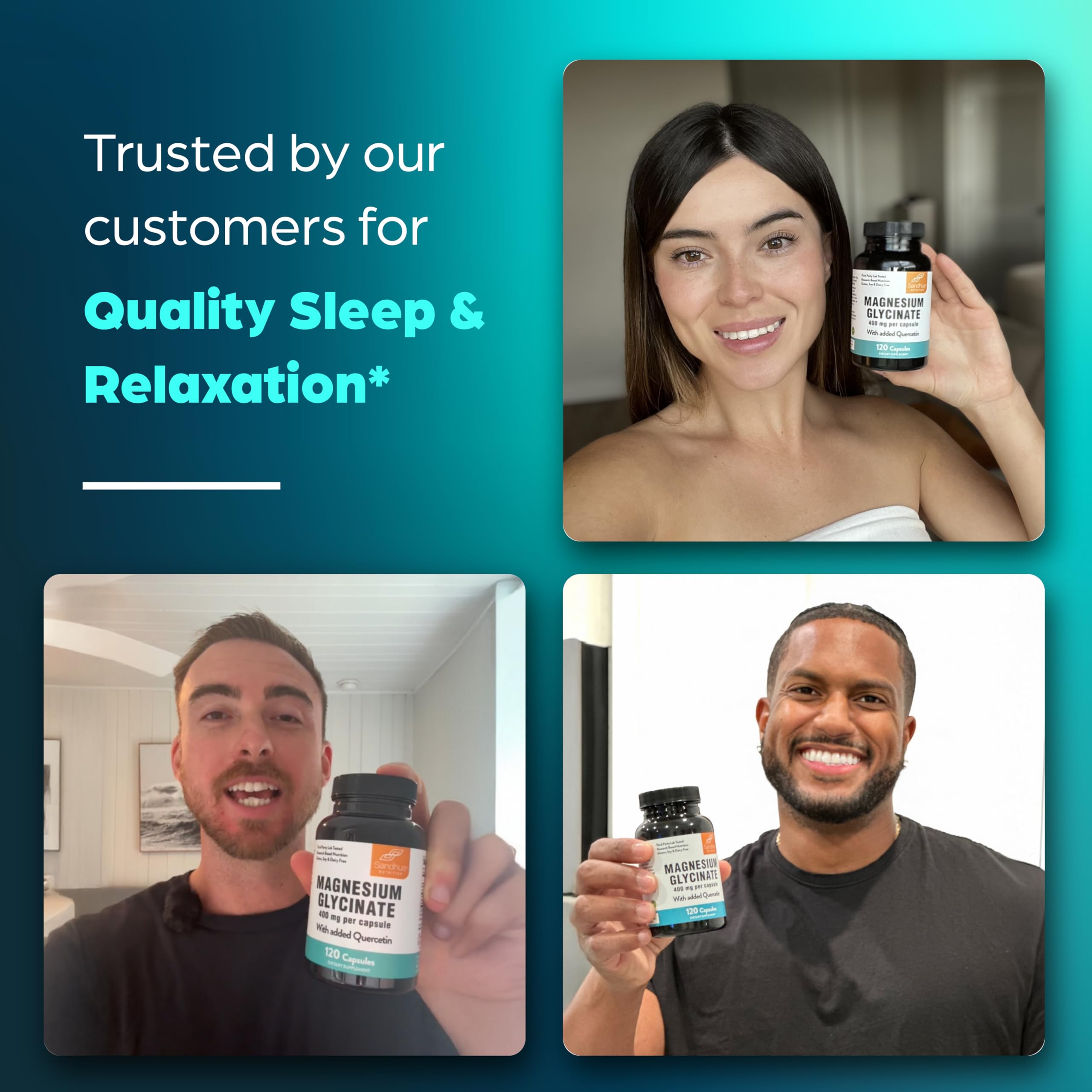 Unisex wellness use: suitable for both men and women seeking daily magnesium support.