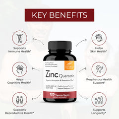 Sandhu's Zinc Quercetin in a pill organizer for routine immune support.