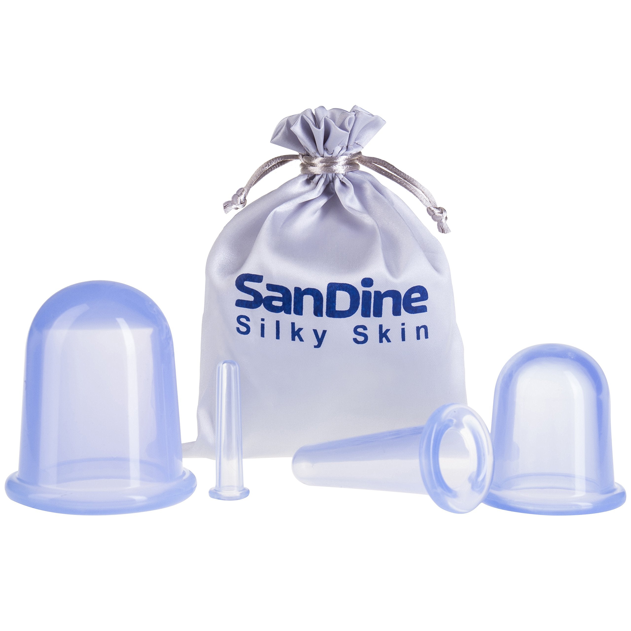 SanDine Silky Skin medium body cup for targeted back and limb massage