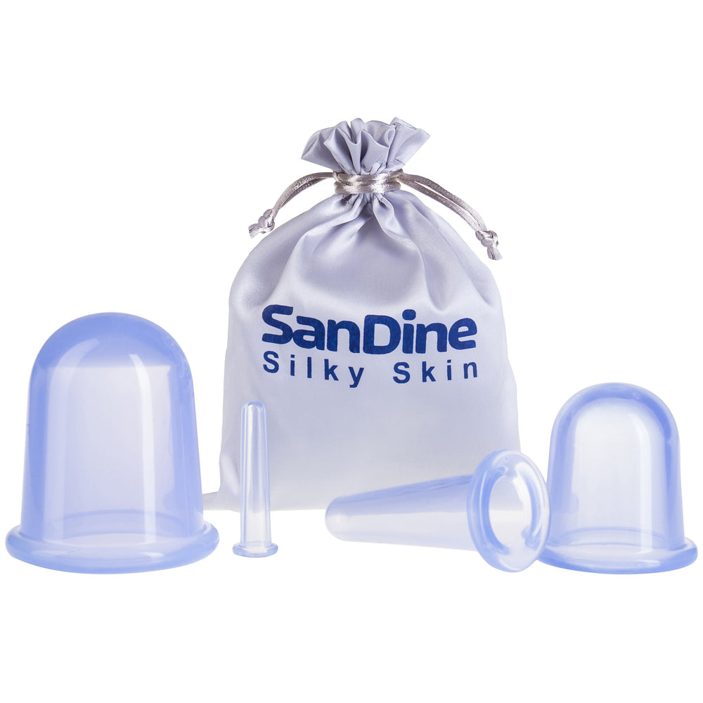 SanDine Silky Skin medium body cup for targeted back and limb massage