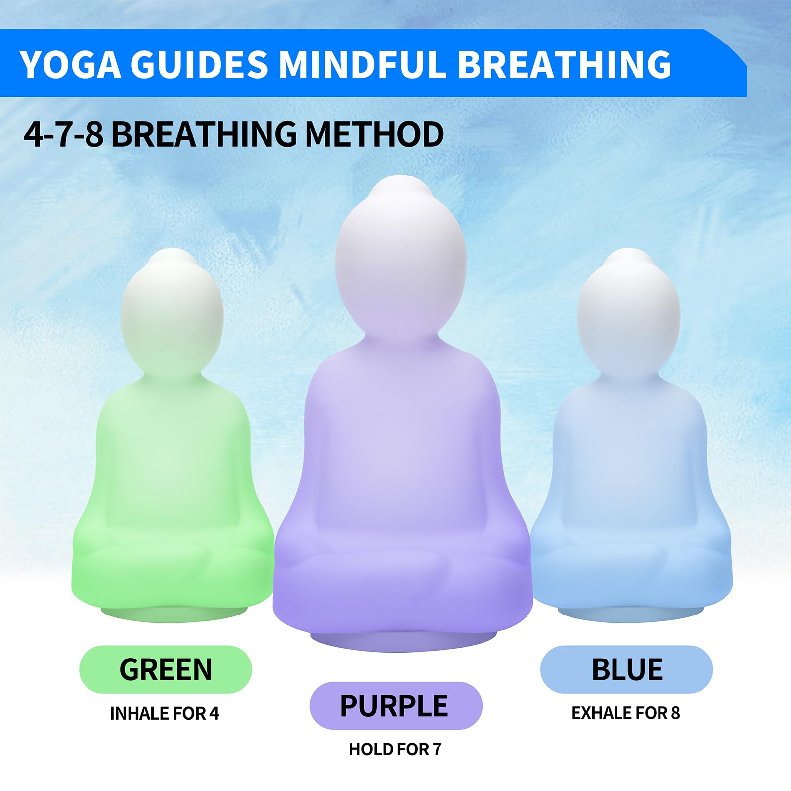 SANIDIKA handheld meditation tool fits in your hand for portable relief.