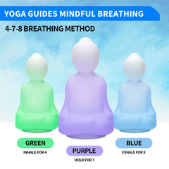 SANIDIKA handheld meditation tool fits in your hand for portable relief.